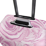 GIOVANIOR Pink Roses Luggage Cover Suitcase Protector Carry On Covers