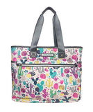 Lily Bloom Cactus Critter Travel Tote Bag