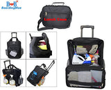 BoardingBlue Housekeeping Cleaning Rolling Tool Bag Bonus Lunchcase