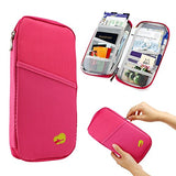 GEARONIC TM Travel Wallet Slim Organizer Security Theft Proof For Money Phone Documents Passport