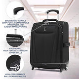 Travelpro Maxlite 5-Softside Lightweight Expandable Upright Luggage, Black, Carry-On 20-Inch