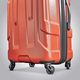 Samsonite Centric Expandable Hardside Carry On Luggage with Spinner Wheels, 20 Inch, Burnt Orange