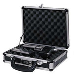 T.Z. Case International Ironite 4 Pistol Gun Case, Black, 16-Inch