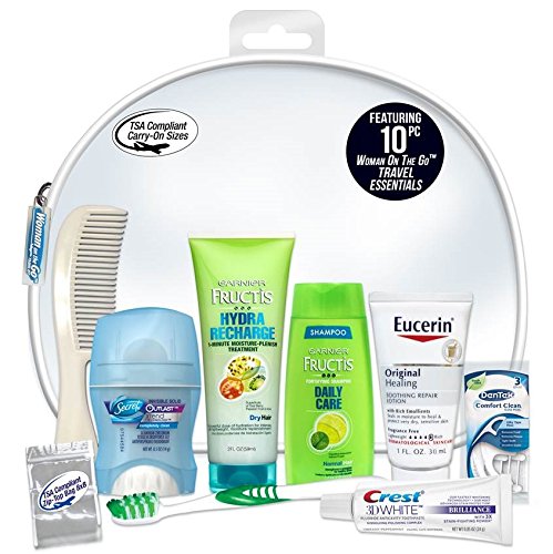 Convenience Kits Women’S Garnier Fructis Deluxe 10-Piece Travel Kit