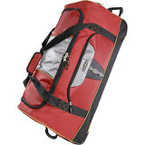 Pacific Coast 35" Extra Large Bag Rolling Duffel, Grey, One Size