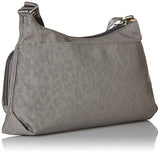 Baggallini Everyday Crossbody Bagg, Pewter/Che, One Size