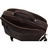 Mens Vintage Real Leather Shoulder Bag Berchirly Leather Menssenger Bag Light Brown