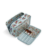 Vera Bradley Iconic Large Blush & Brush Case, Signature Cotton, Water Bouquet