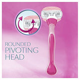 Gillette Venus Women's Comfortglide 3 Blade Disposable Razor, White Tea, 2 Count