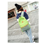 S Kaiko Canvas Backpack Casual Daypacks School Backpack For Women And Men Laptop Backpack Daypack