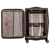 Travelpro Luggage Platinum Elite 25" Expandable Spinner Suitcase W/Suiter, Rich Espresso
