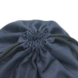 HOLYLUCK Men & Women Sport Gym Sack Drawstring Backpack Bag - Navy Blue