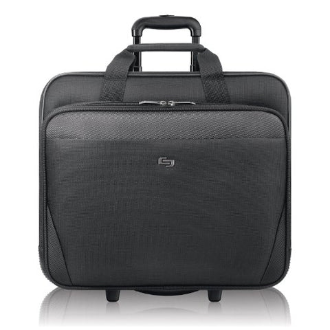 Solo Empire 17.3 Inch Rolling Laptop Case, Black