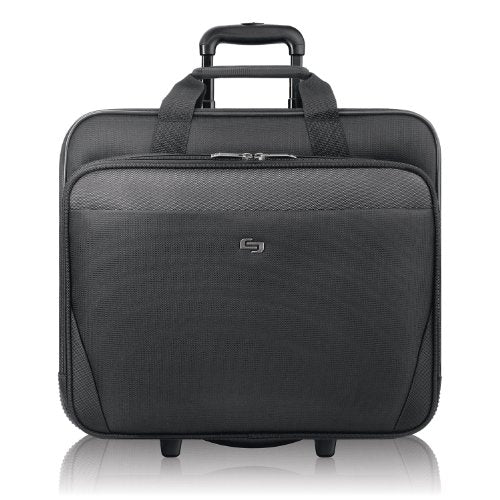 Solo Empire 17.3 Inch Rolling Laptop Case, Black