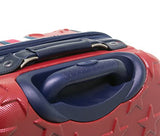 Tommy Hilfiger Starlight 21" Expandable Hardside Spinner, Red