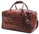 Floto Leather Cargo Duffle Bag Carryon Travel Bag Large