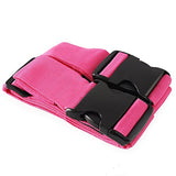 BLACK FRIDAY DEAL! Premium Quality, Bright Colored, Cross Luggage Straps - Extra Long With ID Slot.