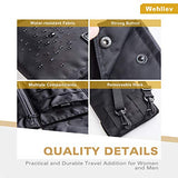 Travel Wallet, Foldable Neck Wallet Passport Holder with RFID Blocking, Concealable Neck Pouch Document Organizer for Women and Men to Keep Cash and Cards Secure - A Hit Travel Accessory for Family