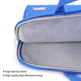 Laptop Sleeve Case 13.3 Inch, Egiant Water resistant Protective Fabric Notebook Bag with Handle for