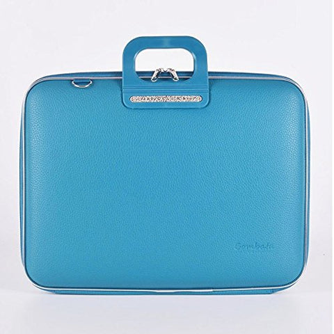 Bombata Bag Firenze Briefcase for 17 Inch Laptop - Teal