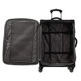 Travelpro TourGo 20" and 25" Softside Spinner Luggage Set, Black