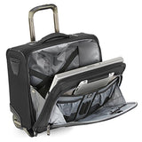 Travelpro Luggage Crew 11 16" Carry-On Rolling Tote Suitcase, Black