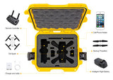 Nanuk 905 Waterproof Hard Drone Case With Custom Foam Insert For Dji Spark – Yellow