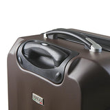 Viaggi V1010L-22In-Blk Italy Siena Hardside Spinner 22" Carry-On, Black