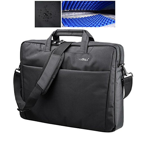 CoolBELL 17.3" Laptop Bag Notebook Carrying Case Shoulder Bubble Foam Padded Briefcase