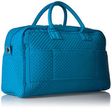 Vera Bradley Women's Iconic Compact Weekender Travel Bag Vera, Bahama Bay