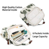 FITMYFAVO Stylish Doctor Style Multipurpose School Travel Backpack for Men Women - Pineapple