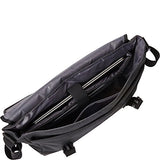 Kenneth Cole Reaction Urban Artisan Flapover 15" Laptop Messenger Bag (Charcoal)