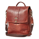 Will Leather Goods Signature Leather Bag Collection Cognac Ernest North-South Crossbody