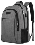 Travel Laptop Backpack,Business Anti Theft Slim Durable Laptops Backpack With Usb Charging Port