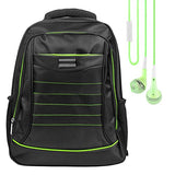 Vangoddy Universal Padded Zipper Backpack Satchel Travel Casual Daypack (Green) For Lenovo Yoga 710