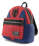 Loungefly x Marvel Spider-Man Suit Mini Faux Leather Backpack