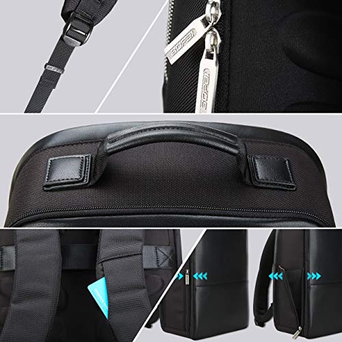Bopai Anti-Theft Laptop Backpack With USB Port – Expandable Water-Resistant Rucksack For Men