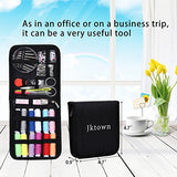 Sewing Kit For Travel,Mini Sew Kits Supplies With 74 Portable Basic Sewing Accessories & 12 Color