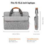 Inateck 15-15.6 Inch Laptop Shoulder Bag Carrying Case Briefcase Compatible Asus/Dell/HP/Lenovo