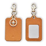 Samsonite Ladies Leather N/S Tote Cognac