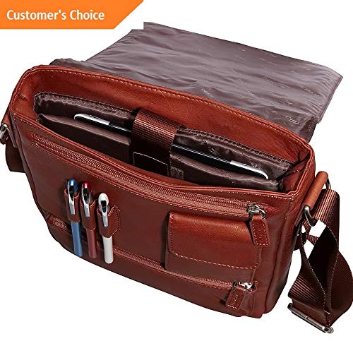 Sandover Mancini Leather Goods Colombian Leather Messenger Bag Other Mens Bag NEW | Model LGGG - 7930 |