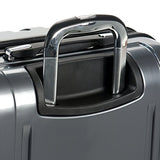 Delsey Luggage Aero 3 Piece Polycarbonate Hardside Spinner Luggage Set,Cobalt,One Size