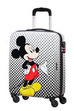 American Tourister Disney Legends - Spinner Small Alfatwist Hand Luggage, 55 cm, 36 liters, Multicolour (Mickey Mouse Polka Dot)