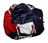 Tommy Hilfiger Patriot Duffle Bag With Wide Navy, Red And White Stripe Handles