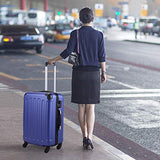 Sandinrayli Luggage Set, Lightweight & Durable Travel Suitcase with Spinner Wheels, 20” 24” 28” Hardside Spinner Set