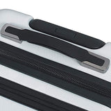 Mia Toro Profondito Hardside Spinner Luggage 20'' Carry-on, White