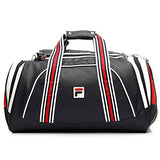 Fila Unisex Striker Duffle Bag, Navy, White, Chinese Red, One Size