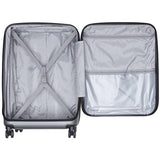 Delsey Luggage Cruise Lite Hardside 25" Exp. Spinner Trolley, Black Cherry