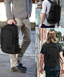 Anti Theft Business Laptop Backpack with USB Charging Port Fits 15.6 inch Laptop, Slim Travel