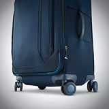 Samsonite Lineate Expandable Softside Checked Luggage with Spinner Wheels, 25 Inch, Evening Teal